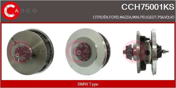 Ford FIESTA Turbocharger 20118742 CASCO CCH75001KS online buy