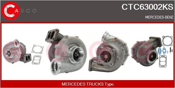 CASCO CTC63002KS Turbocharger 3660963699