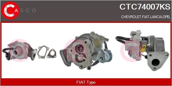 CASCO CTC74007KS Turbocharger FIAT experience and price