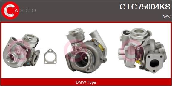 BMW 3 Series Turbocharger 20120251 CASCO CTC75004KS online buy