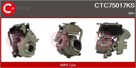 Original CASCO Turbocharger CTC75017KS for BMW 5 Series