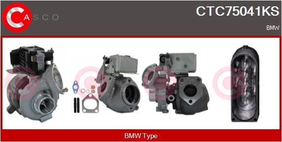 BMW 3 Series Turbocharger 20120280 CASCO CTC75041KS online buy