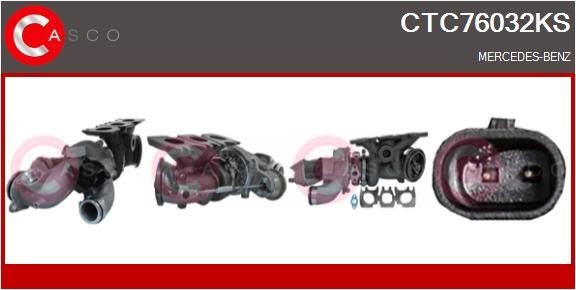 CASCO CTC76032KS Turbocharger W205 C 450 AMG 4-matic 367 hp Petrol 2018 price