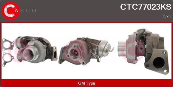 CASCO CTC77023KS Turbocharger OPEL Astra Classic Saloon (A04) 1.7 CDTi 110 hp Diesel 2021 price