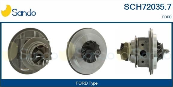 SANDO SCH720357 Turbocharger Ford Mondeo MK4 BA7 2.0 SCTI 203 hp Petrol 2014 price