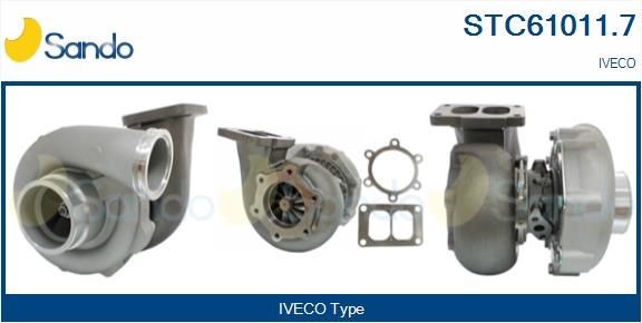 SANDO STC61011.7 Turbolader für IVECO EuroTech MP LKW in Original Qualität