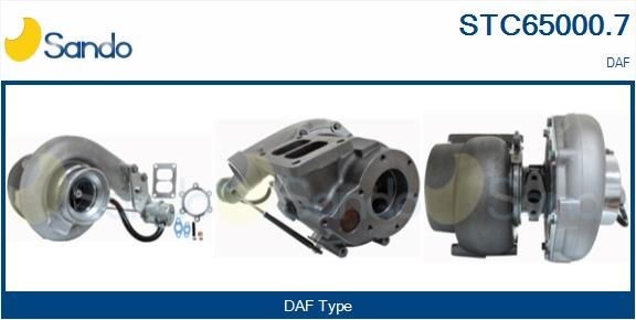 STC65000.7 SANDO Turbolader für DAF online bestellen