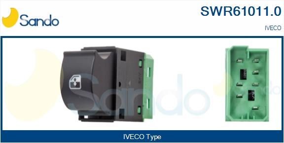 SWR61011.0 SANDO Fensterheberschalter für VW online bestellen