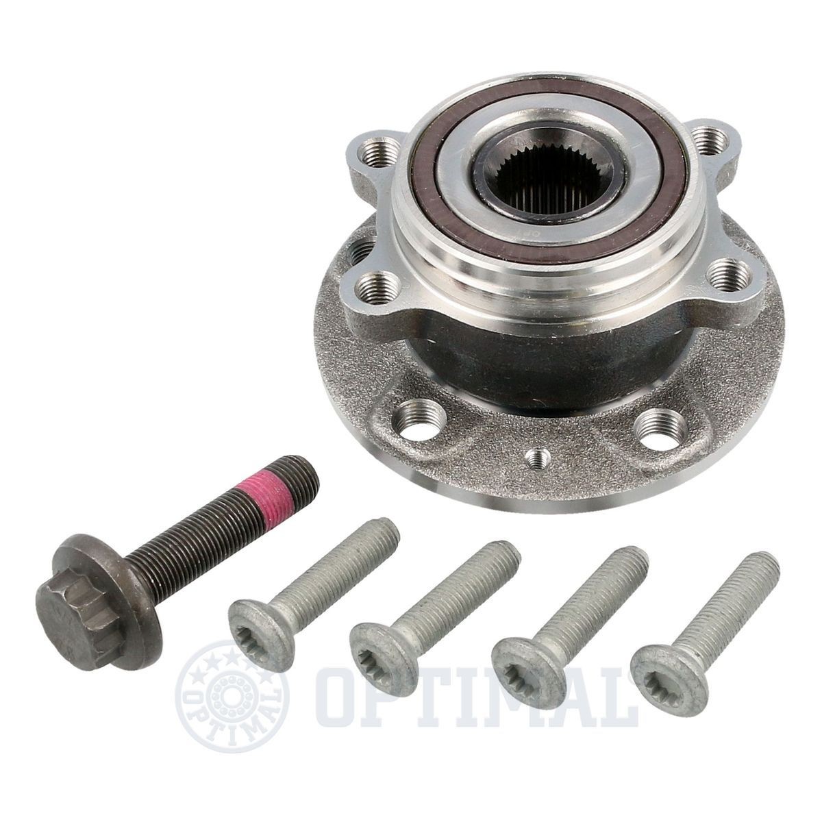 101017 Hub bearing & wheel bearing kit 101017 OPTIMAL with integrated magnetic sensor ring, 136,5 mm