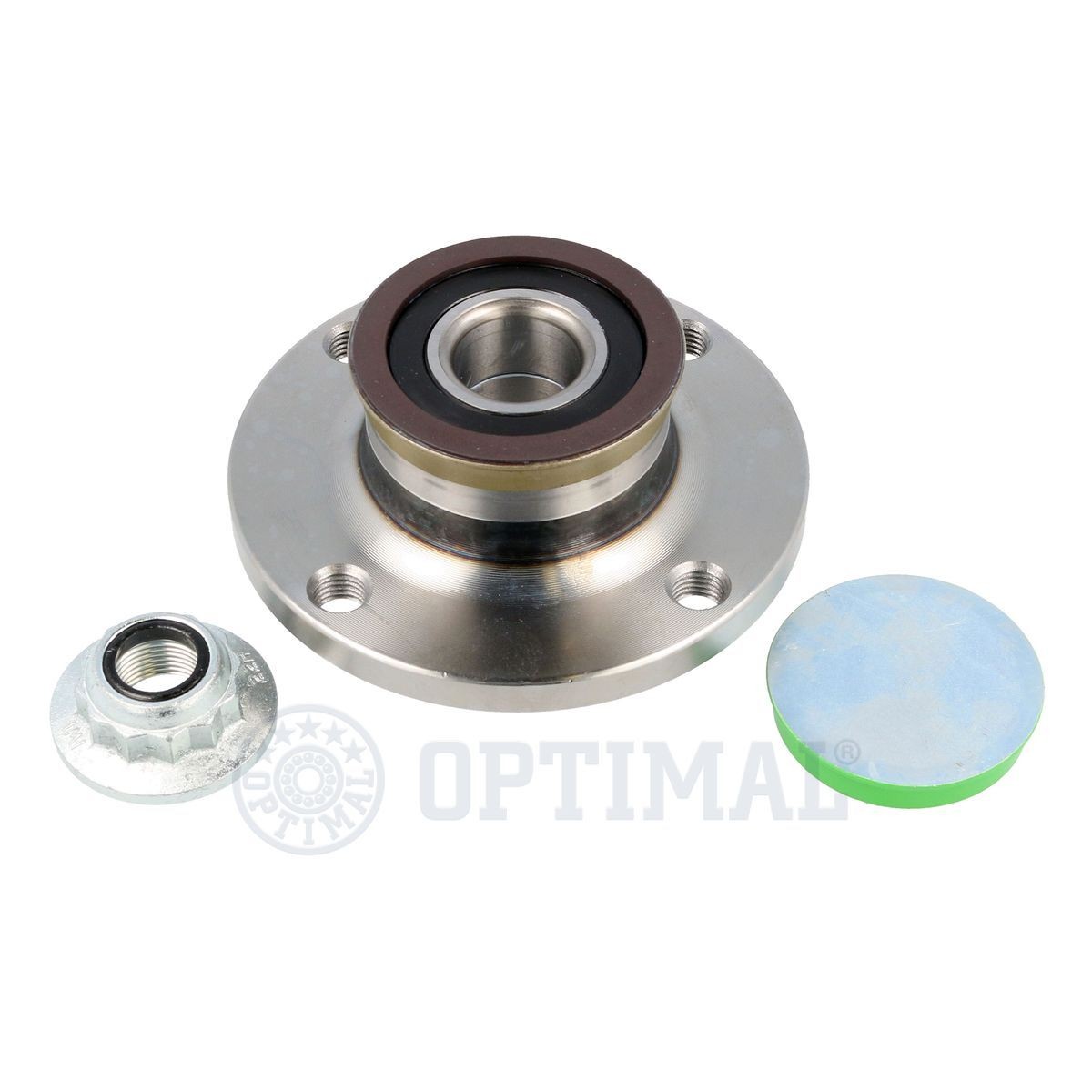 OPTIMAL 102069 Kit cuscinetto ruota con anello sensore magnetico integrato, 120 mm