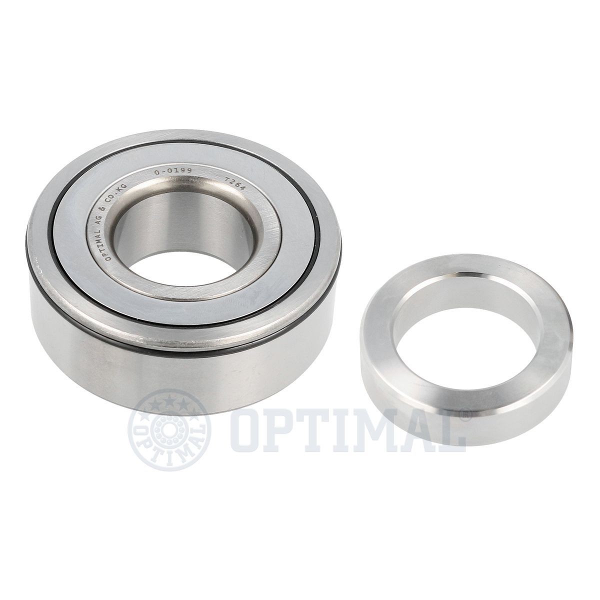 Opel INSIGNIA Wheel hub bearing kit 2014588 OPTIMAL 202155 online buy