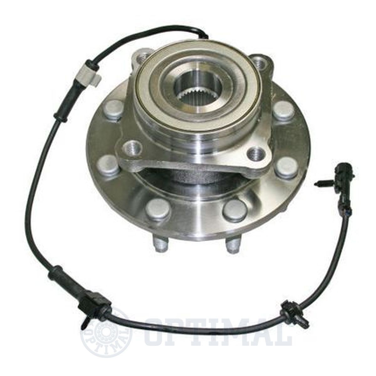 OPTIMAL 251347 Wheel bearing kit with integrated ABS sensor, with ABS sensor ring, 200 mm