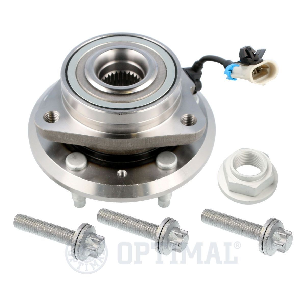 OPTIMAL 251791 Wheel bearing kit with integrated magnetic sensor ring, 151 mm