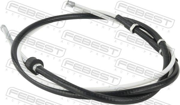 FEBEST 26100-5JDRUM Hand brake cable 6Q7609721D