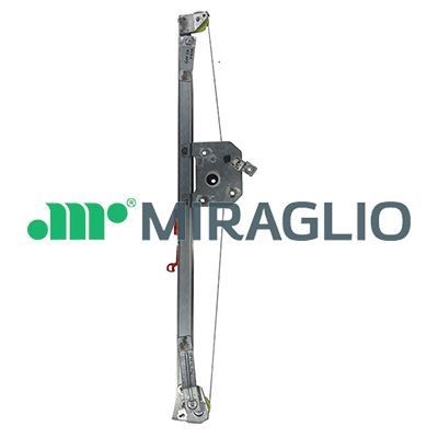 MIRAGLIO 30/2942 Window regulator Left Front, Operating Mode: Electric, without electric motor