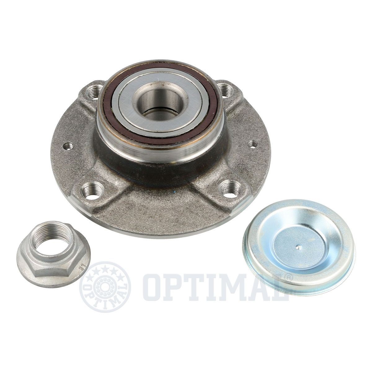 OPTIMAL 602956 Wheel bearing kit with integrated magnetic sensor ring, 129 mm