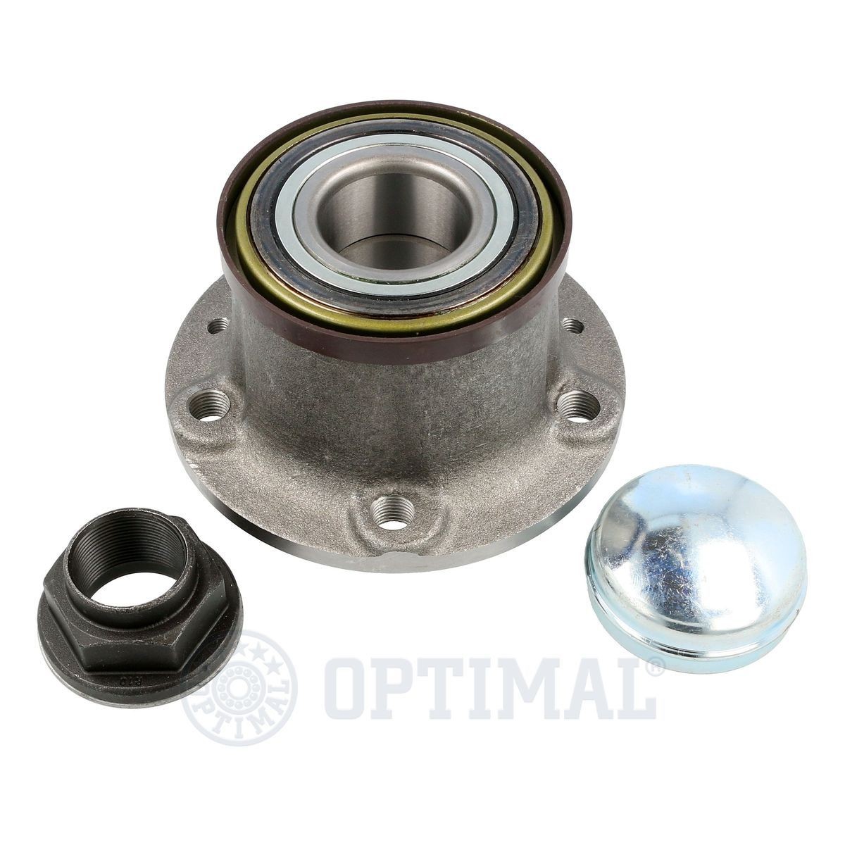 OPTIMAL 602973 Wheel bearing kit with integrated magnetic sensor ring, 143 mm