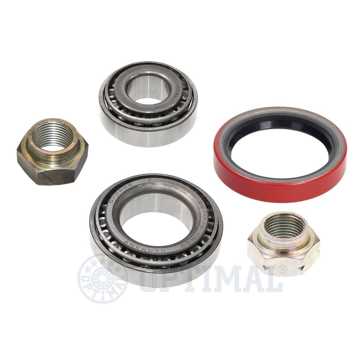 Buy Wheel bearing kit OPTIMAL 801402 - Bearings parts FIAT 1500 Convertible online