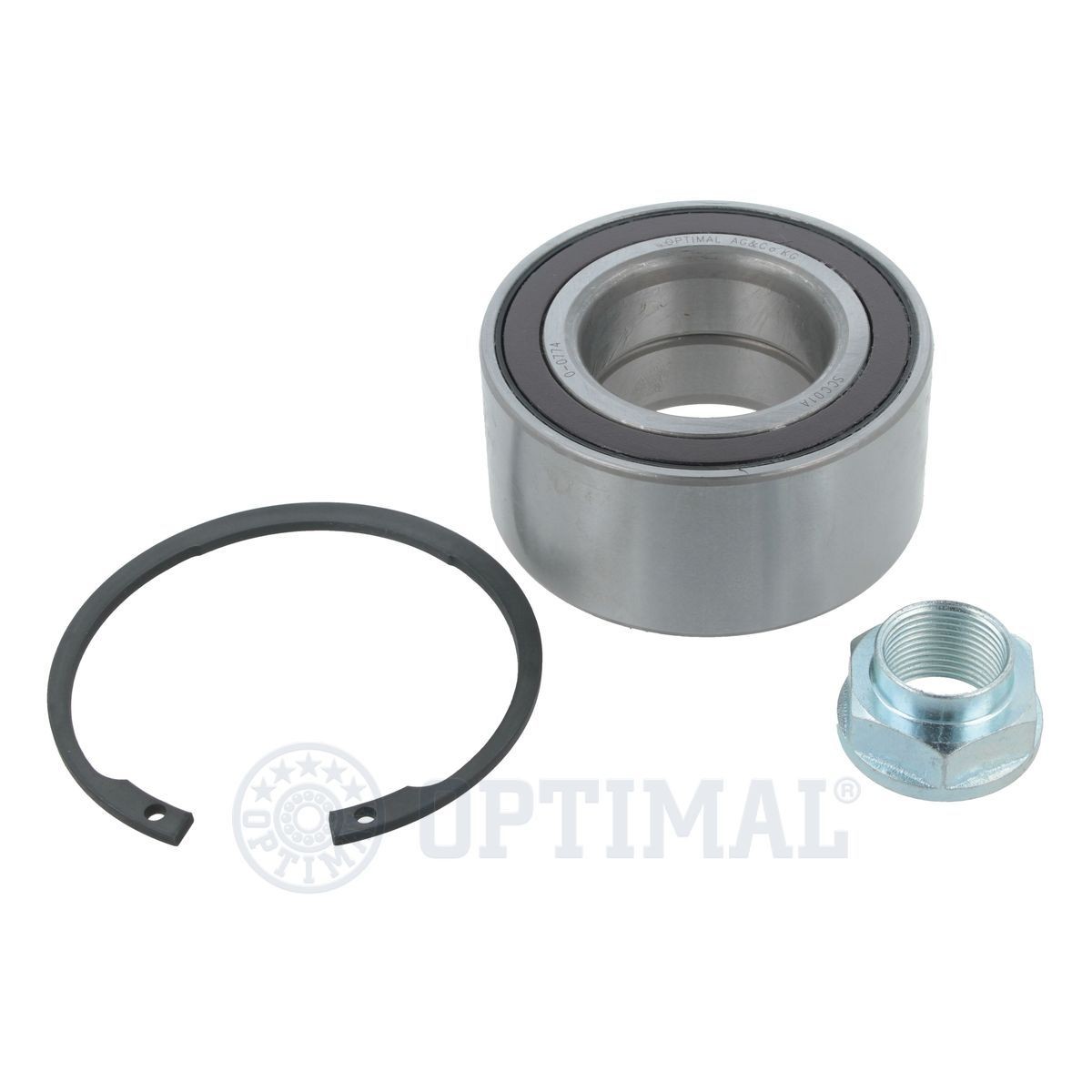 OPTIMAL 801829 Wheel bearing kit with integrated magnetic sensor ring, 84 mm