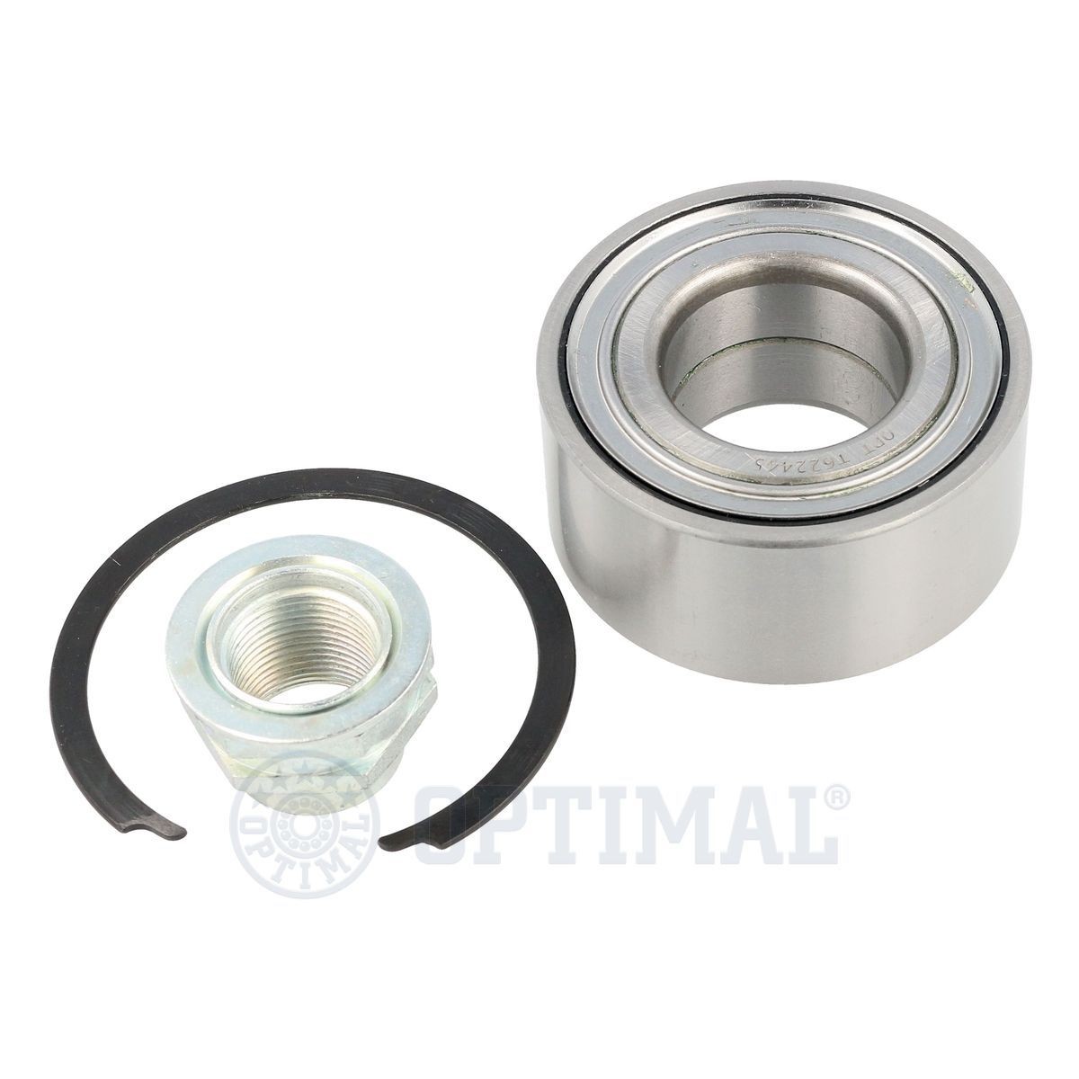 801836 OPTIMAL Wheel bearings PEUGEOT Front Axle, with integrated magnetic sensor ring, 72 mm