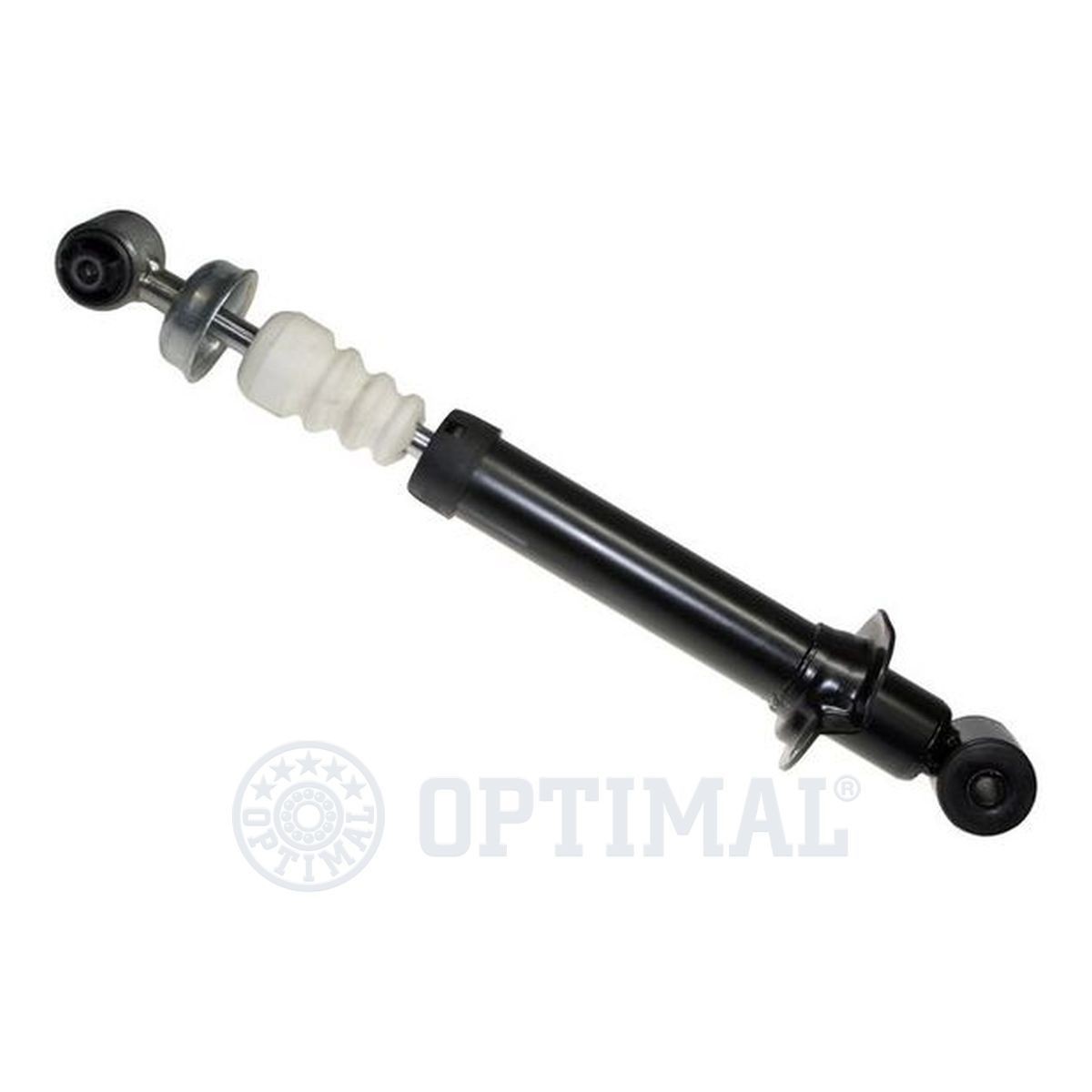 OPTIMAL A-1208G Shock absorber Rear Axle, Gas Pressure, Spring-bearing Damper, Top eye, Bottom eye