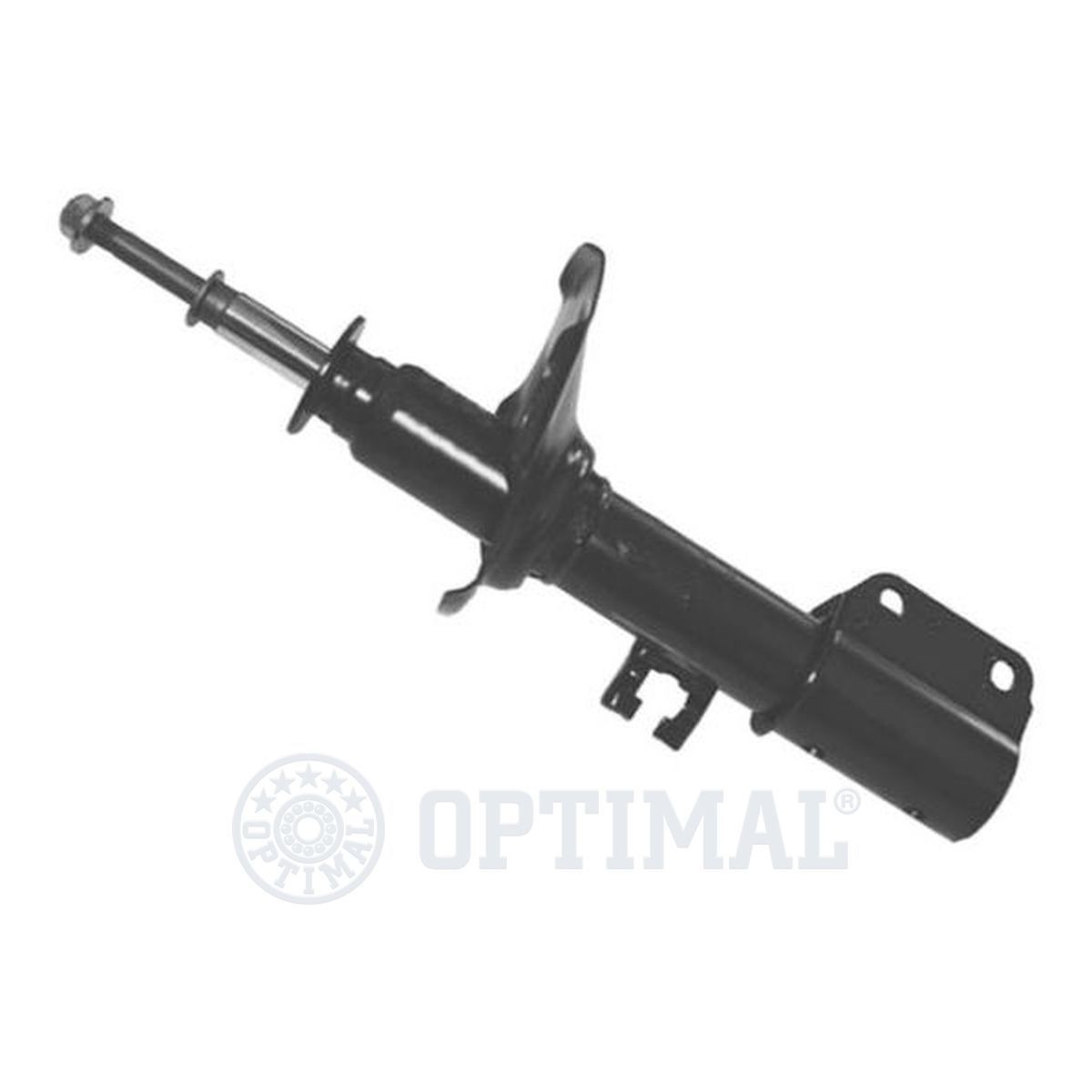 OPTIMAL A-3066HR Shock absorber Front Axle Right, Oil Pressure, Twin-Tube, Suspension Strut, Top pin, Bottom Clamp, M12x1,25
