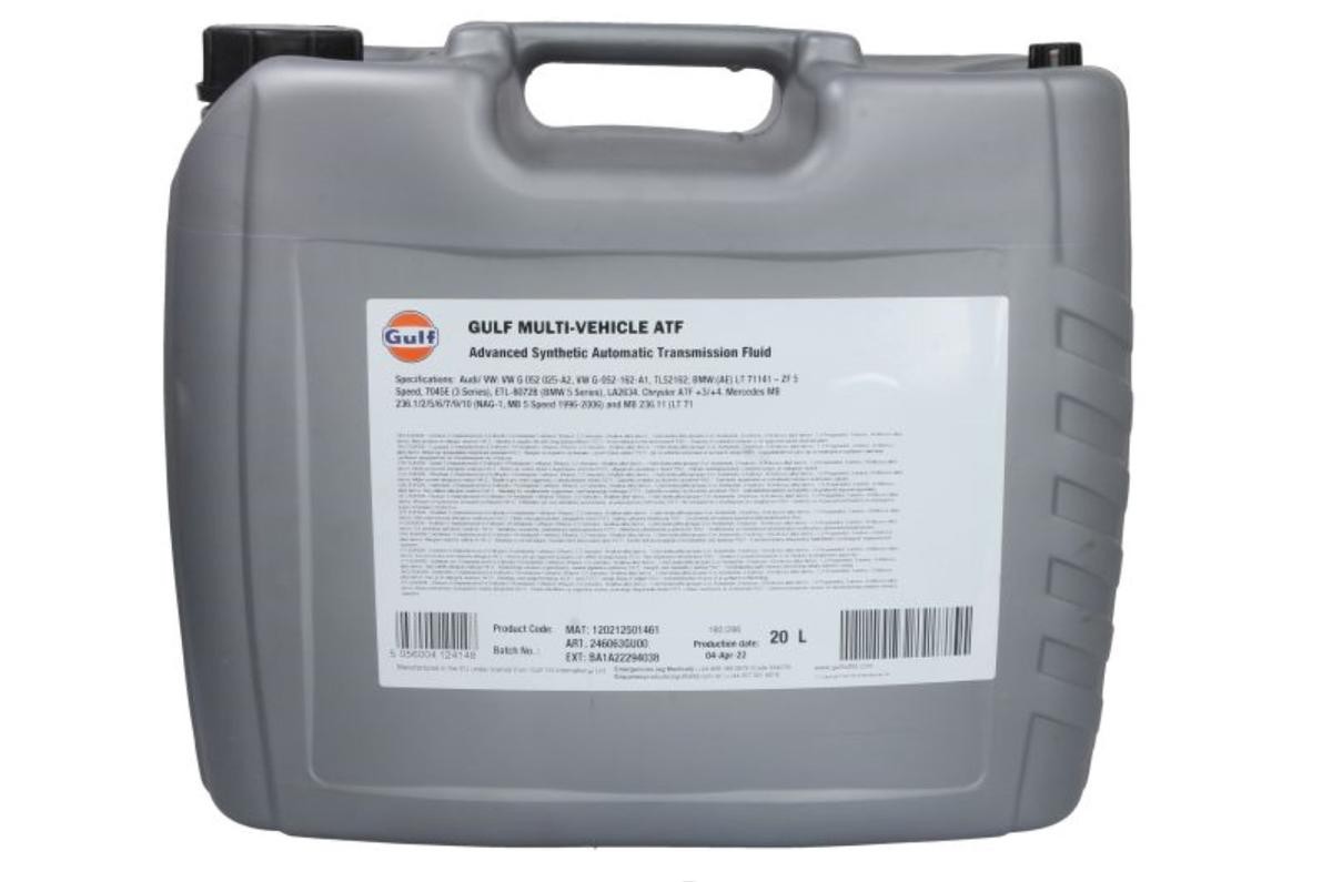 Ford TOURNEO CONNECT Automatic transmission oil 20246056 GULF 5056004124148 online buy