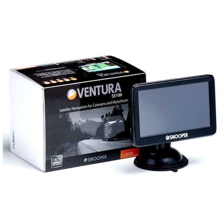 SNOOPER Ventura S5100 Navigationsgerät für MERCEDES-BENZ ACTROS LKW in Original Qualität