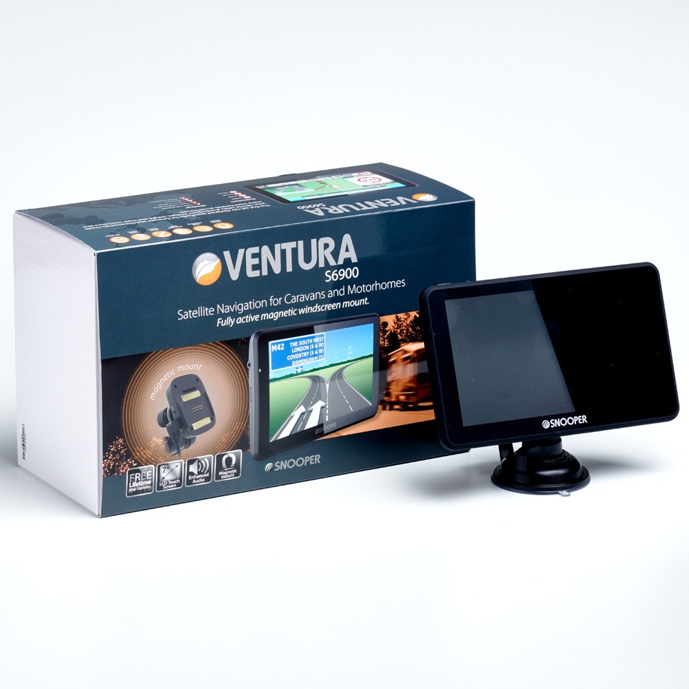 SNOOPER Ventura S6900 Navigationsgerät für MERCEDES-BENZ ACTROS MP2 / MP3 LKW in Original Qualität
