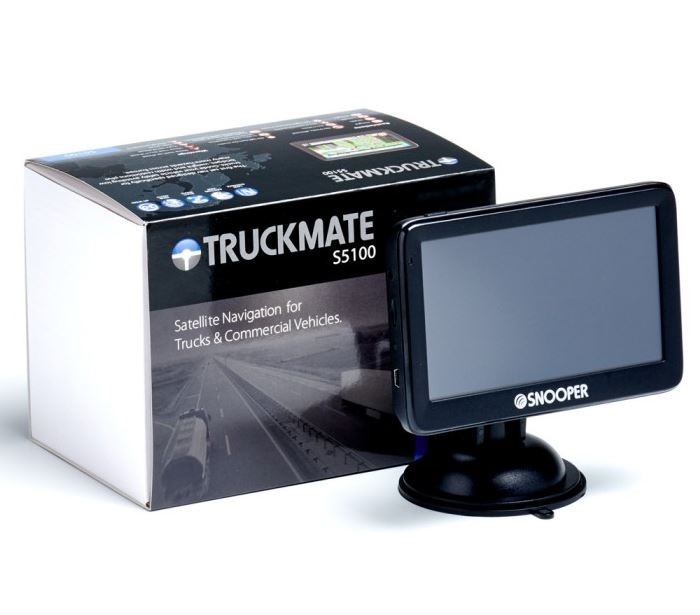 SNOOPER Truckmate S5100 5 Inch 900 mAh, with GPS, voice control Satnav Truckmate S5100 buy