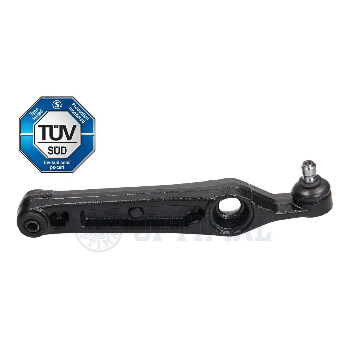 OPTIMAL with ball joint, with rubber mount, Front Axle, both sides, Control Arm, Cast Steel Control arm G5-651 buy