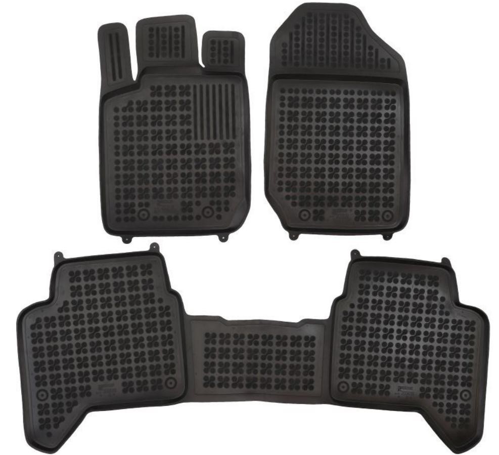 3D Fußmattenset Gummimatten für Ford Ranger 2023+ T9 Wildtrak Limited  4-Türer