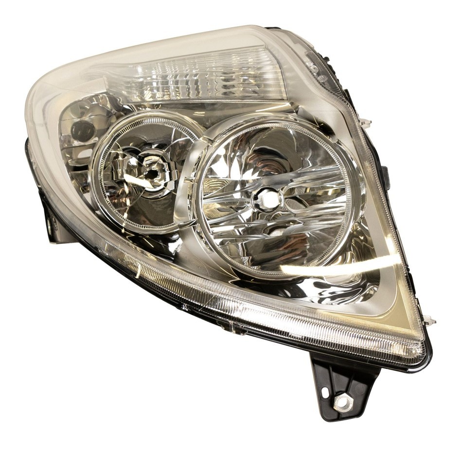 Headlights IVECO Left, H7, H1, Crystal clear, for right-hand traffic, with motor for headlamp levelling - 5801375742
