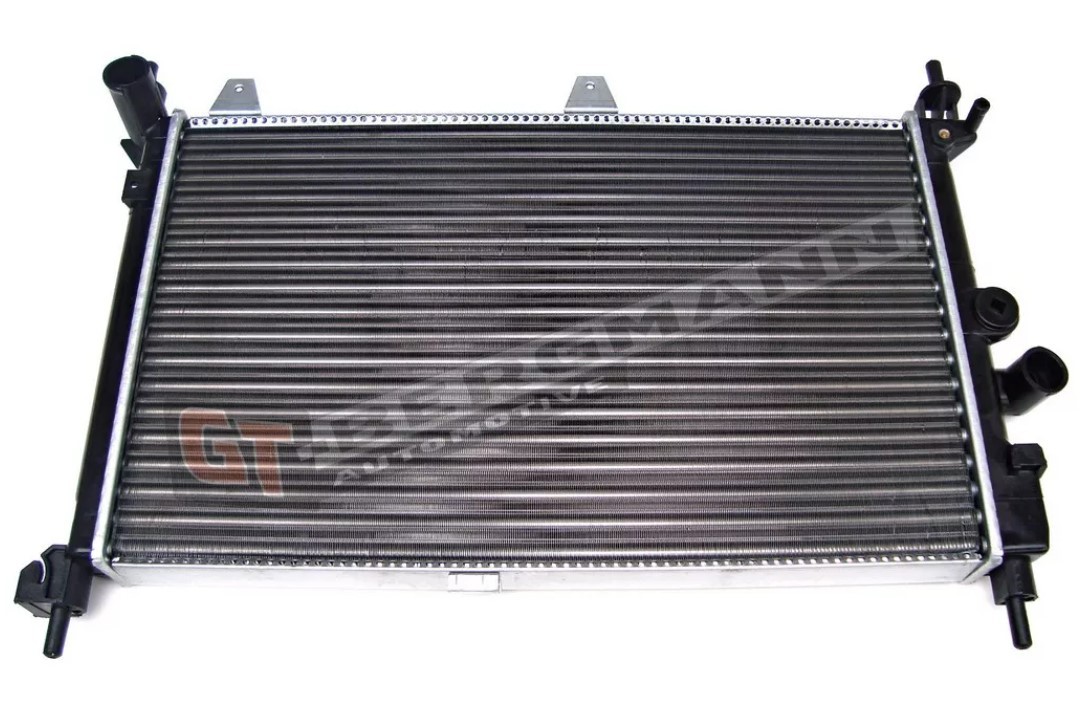 GT-BERGMANN GT10-001 Engine radiator Aluminium, 531 x 359 x 40 mm, Brazed cooling fins