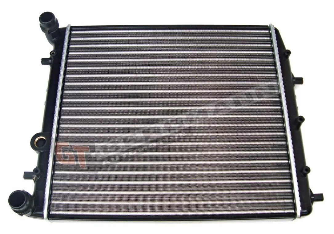 GT-BERGMANN GT10-113 Engine radiator Aluminium, 428 x 414 x 22 mm, Brazed cooling fins