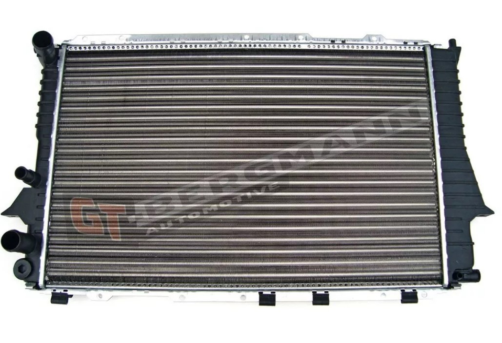 GT10-118 GT-BERGMANN Radiators AUDI Aluminium, 635 x 415 x 35 mm, Mechanically jointed cooling fins