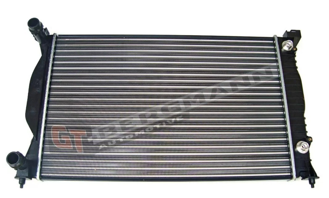 Radiator, engine cooling GT-BERGMANN Aluminium, 632 x 415 x 35 mm, Brazed cooling fins - GT10-126
