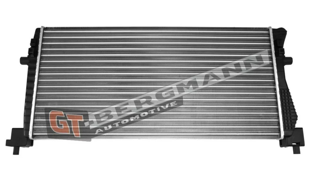GT10-186 GT-BERGMANN Radiators AUDI Aluminium, 650 x 325 x 25 mm, Mechanically jointed cooling fins