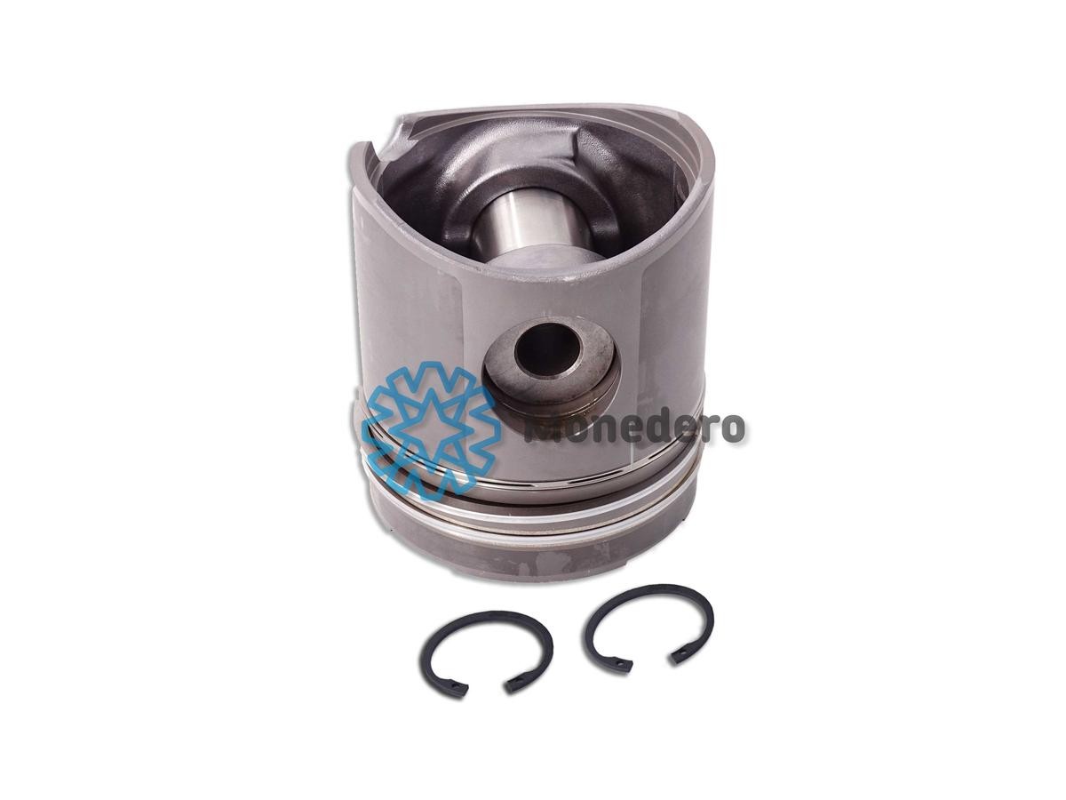 MONEDERO 20011200018 Piston 128,0 mm, with piston ring carrier
