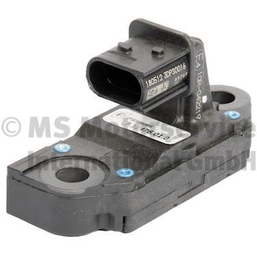 PIERBURG without accessories Number of pins: 3-pin connector Sensor, exhaust pressure 7.12476.01.0 buy