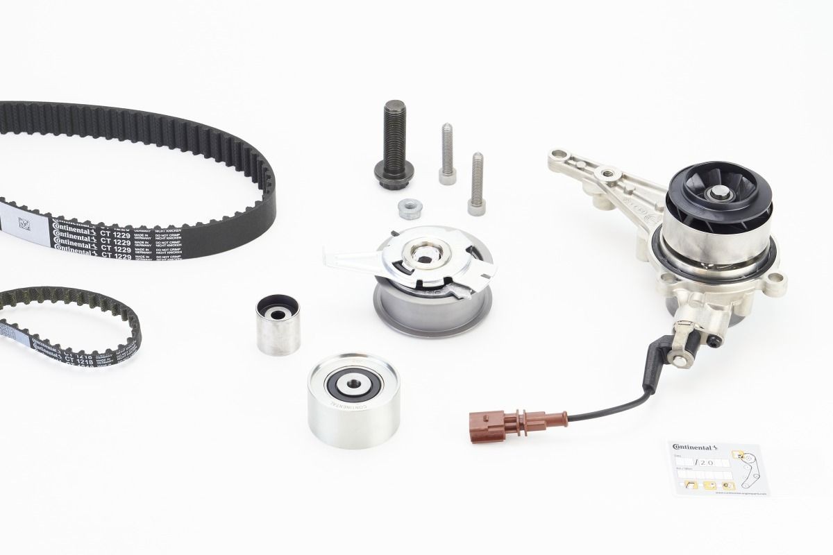 Great value for money - CONTITECH Water pump and timing belt kit CT1229WP2PRO