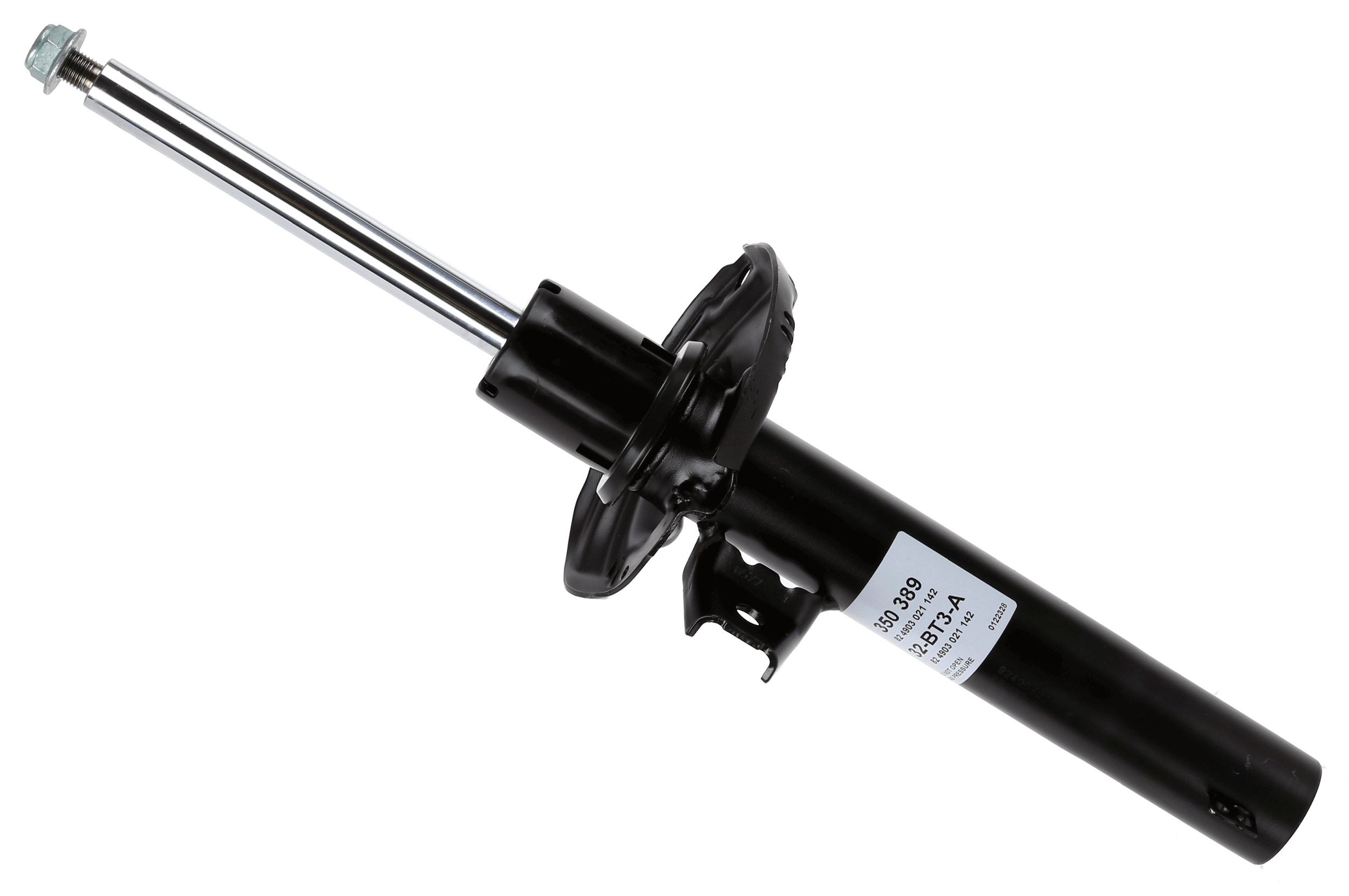 SACHS 350 389 Shock absorber Gas Pressure, Twin-Tube, Suspension Strut, Top pin