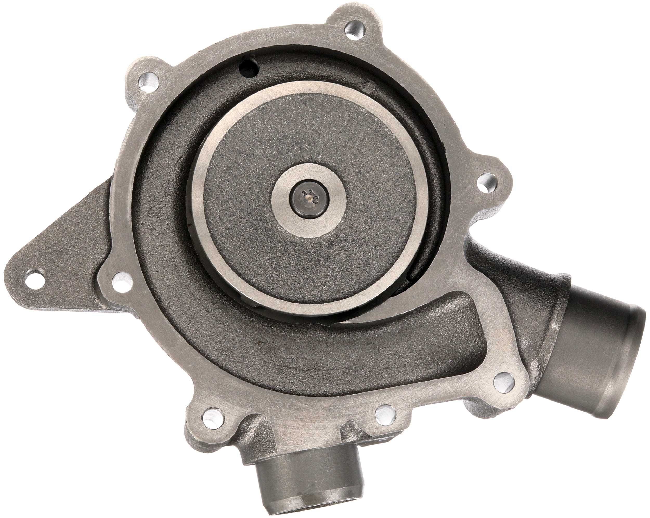 GATES 7702-15037 Water pump Metal, with belt pulley, for v-belt pulley, with gaskets/seals