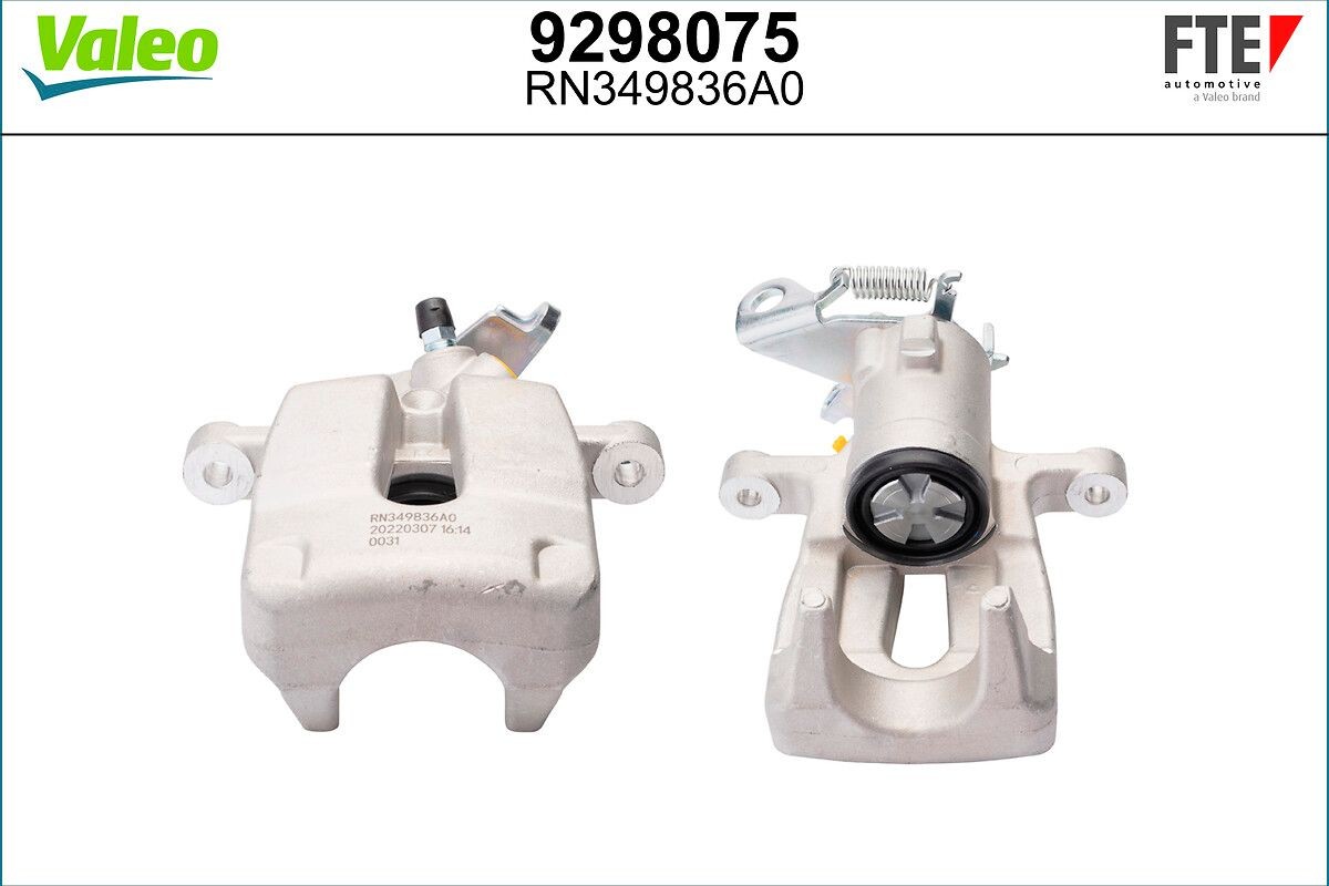 RN349836A0 FTE grey, Aluminium, Rear Axle Right, without holder Caliper 9298075 buy