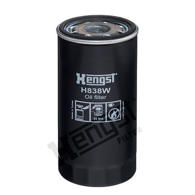 6214100000 HENGST FILTER Spin-on Filter Ø: 108mm, Height: 232mm Oil filters H838W buy