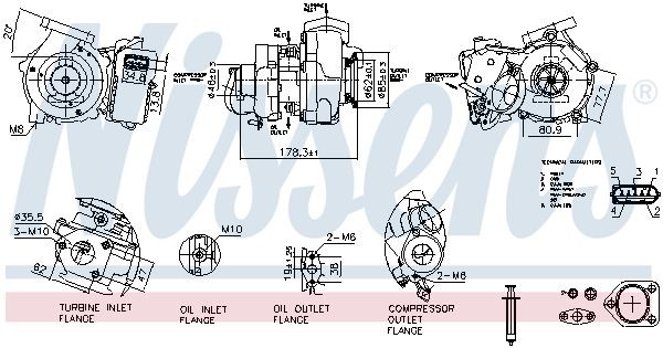 OEM-quality NISSENS 93635 Turbo