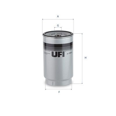 UFI 24.476.00 Fuel filter 20782330