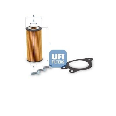 UFI 25.265.00 Oil filter 8 5104 633