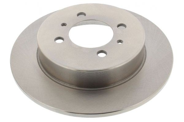 MAPCO Rear Axle, 258x9mm, 4x68, solid Ø: 258mm, Num. of holes: 4, Brake Disc Thickness: 9mm Brake rotor 15518 buy