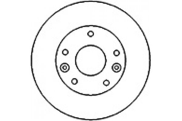 MAPCO 15579 Brake disc Front Axle, 274x24,2mm, 5, Vented